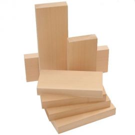 Lime Carving Blanks, 19mm, P.A.R, Rectangles