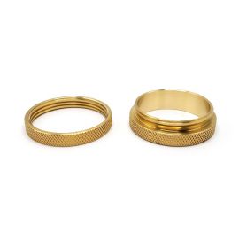 2½" Brass Threaded Ring Set For Vessels