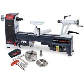 Nova Comet II Lathe with G3 Reversible Chuck 