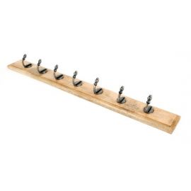 From The Anvil Stable Coat Rack - Natural Smooth & Timber