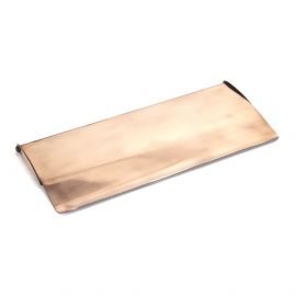 From The Anvil Polished Bronze Small Letterplate Cover