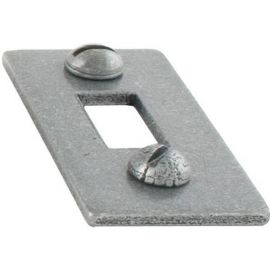 From The Anvil Pewter Patina Receiver Plate For 6" Cranked Bolt