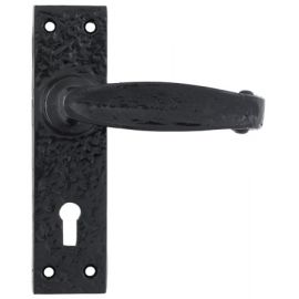 From The Anvil Black Lever Lock