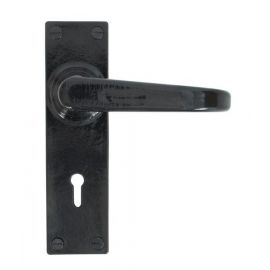 From The Anvil Black Deluxe Lever Lock Set