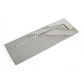 From The Anvil Large Letterplate - Polished Chrome