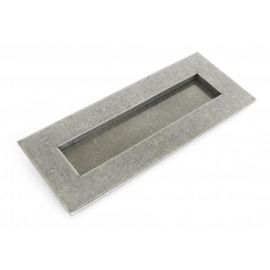 From The Anvil Small Letterplate - Pewter