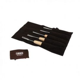 Narex 5 Pocket Leather Tool Roll