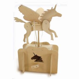 Flying Unicorn Wooden Kit