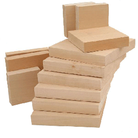 Lime Carving Blanks, 28mm thick, P.A.R , Square