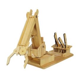 Mega Builder Crane Wooden Kit