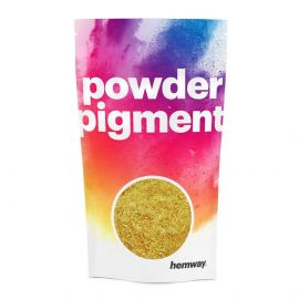 Metallic Sparkle Dark Gold Powder Pigment 50g