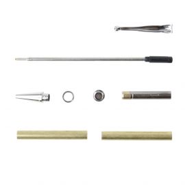 Planet Chrome 7mm Twist Slimline Pen Kit (5 pack)
