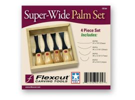 Flexcut Super-Wide-Format Palm Set