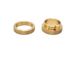 1½" Brass Threaded Ring Set For Vessels
