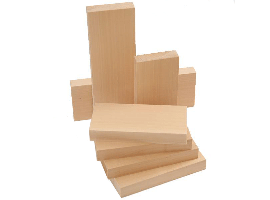 Lime Carving Blanks, 28mm, P.A.R, Rectangles
