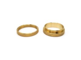 2½" Brass Threaded Ring Set For Vessels