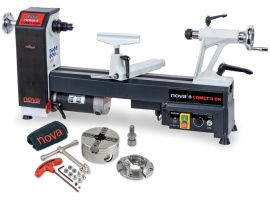 Nova Comet II Lathe with G3 Reversible Chuck