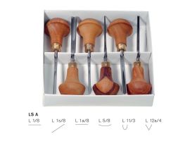 Set  of 6 Pfeil Linoleum and Block cutters PF-LSA