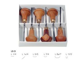 Set  of 6 Pfeil Linoleum and Block cutters PF-LSD