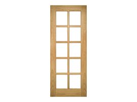 Deanta Bristol Unfinished Oak Bevelled Glaze Door