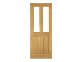 Deanta Bury Prefinished Oak Bevelled Glaze Door