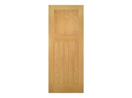 Deanta Cambridge Unfinished Oak FD30 Door