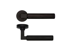 Deanta Delphi Matt Satin Black Nickel Feature Handle Pack