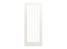 Deanta Ely White Primed Glazed (1L Full) Door