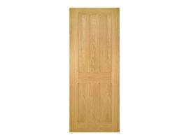 Deanta Eton Unfinished Oak FD30 Door