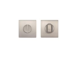 Deanta-Thumbturn Set Satin Nickel-Square Rose