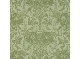 Dahila Scroll-Pea Green
