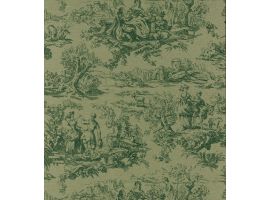 Lovers' Toile-Dark Brunswick Green