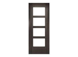 Deanta Montreal Dark Grey Ash Glazed Door