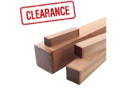 Sapele Spindle Blanks 42mm sq x 325mm