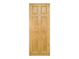 Deanta Oxford Prefinished Oak FD30 Door