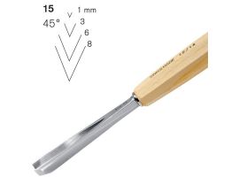 Pfeil Straight V-Parting Tools 45° No15