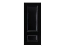 Deanta Sandringham Black Finish Door