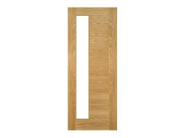 Deanta Seville Prefinished Oak 1SL Glazed Door