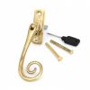 From The Anvil Polished Brass Slim Monkeytail Espag. RH