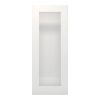 Deanta Denver White Primed Frosted Glaze Door