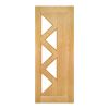 Déanta Ely Prefinished Oak Glazed (5L) Door