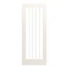 Déanta Ely White Primed Glazed (1L Full) Door