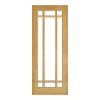 Deanta Kerry Unfinished Oak Bevelled Glaze Door