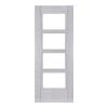 Deanta Montreal Light Grey Ash Glazed Door