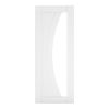 Deanta Ravello White Primed Glazed Door