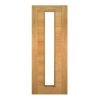 Deanta Seville Prefinished Oak Glazed 1L FD30 Door