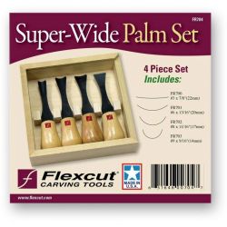 Flexcut Super-Wide-Format Palm Set