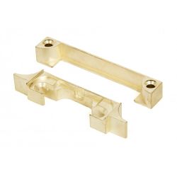 From The Anvil Polished Brass 1/2" Rebate Kit for Heavy Duty Mortice Latch or Tubular Deadbolts