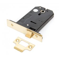 From The Anvil Polished Brass 5" 3 Lever Horizontal Latch