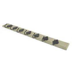 From The Anvil Cottage Coat Rack - Beeswax & Olive Green
